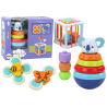Set of Sensory Toys Koala Tower Educational Cube Spinners